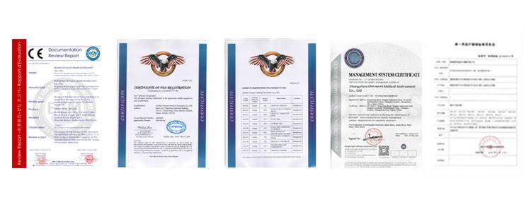 Hip Orthosis Braces Factory Certificate