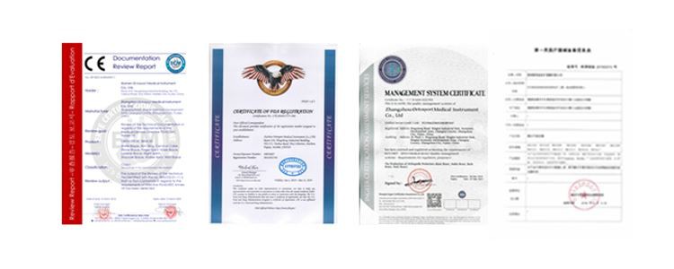 Universal Wrist Splint Certificate